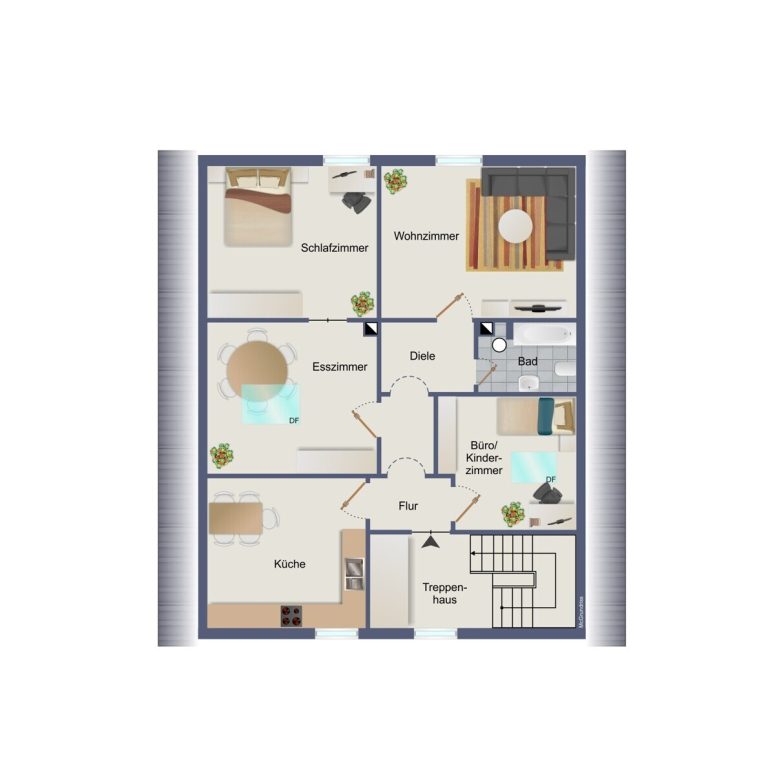 VR Immobilien GmbH - Immobilienangebot - Fulda - Alle - Helle und großzügige 4-Zimmer-Wohnung in attraktiver Lage von Fulda-Maberzell