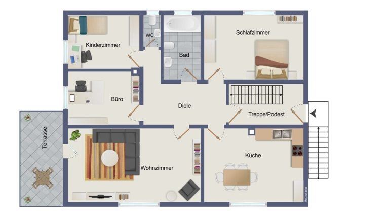 VR Immobilien GmbH - Immobilienangebot - Flieden - Alle - Einfamilienhaus mit Ausbaupotenzial auf großzügigem Eckgrundstück in Flieden - Rückers
