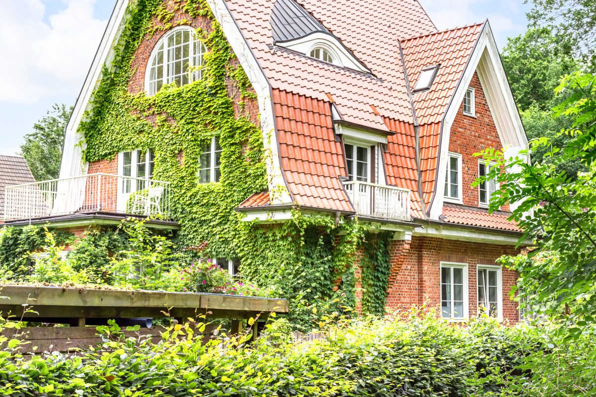 Immobilienangebot - Hamburg / Wohldorf-Ohlstedt - Alle - Charmante Altbauwohnung auf zwei Ebenen mit eigenem Garten und Stellplatz in attraktiver Lage von Wohldorf-Ohlstedt