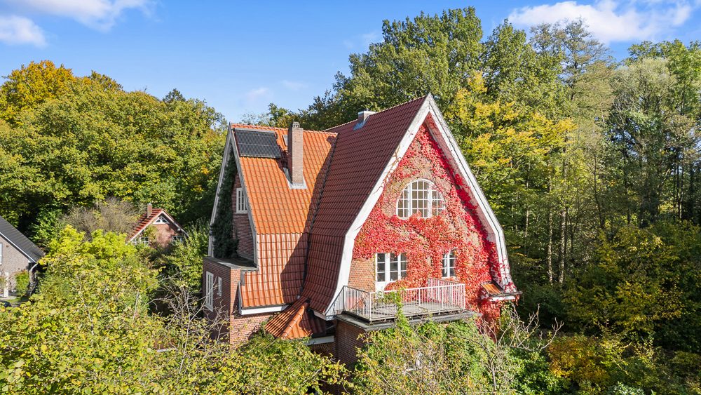 Immobilienangebot - Hamburg / Wohldorf-Ohlstedt - Alle - Charmante Altbauwohnung auf zwei Ebenen mit eigenem Garten und Stellplatz in attraktiver Lage von Wohldorf-Ohlstedt