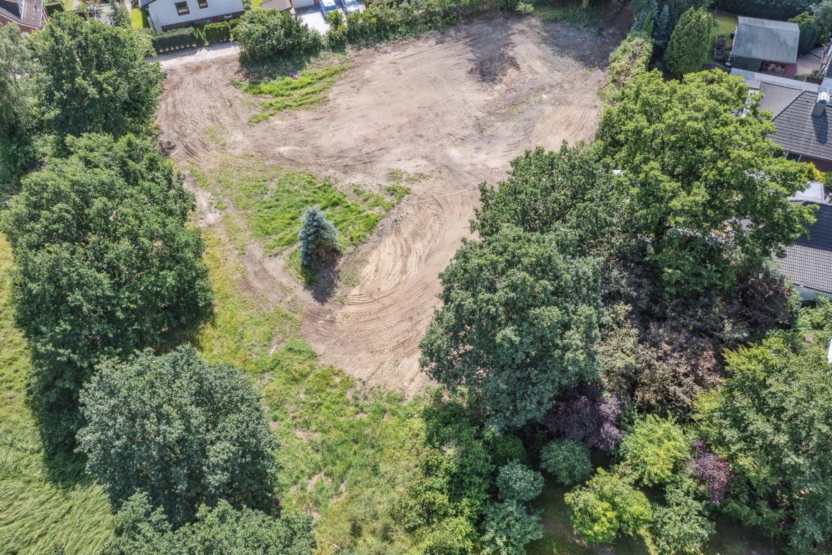 Immobilienangebot - Barsbüttel / Stemwarde - Alle - Grundstück für ein Einzel- oder Doppelhaus in ruhiger Feldrandlage von Barsbüttel-Stemwarde!