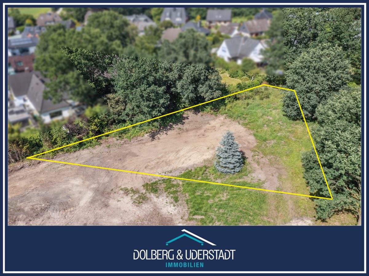 Immobilienangebot - Barsbüttel / Stemwarde - Alle - Grundstück für ein Einzel- oder Doppelhaus in ruhiger Feldrandlage von Barsbüttel-Stemwarde!