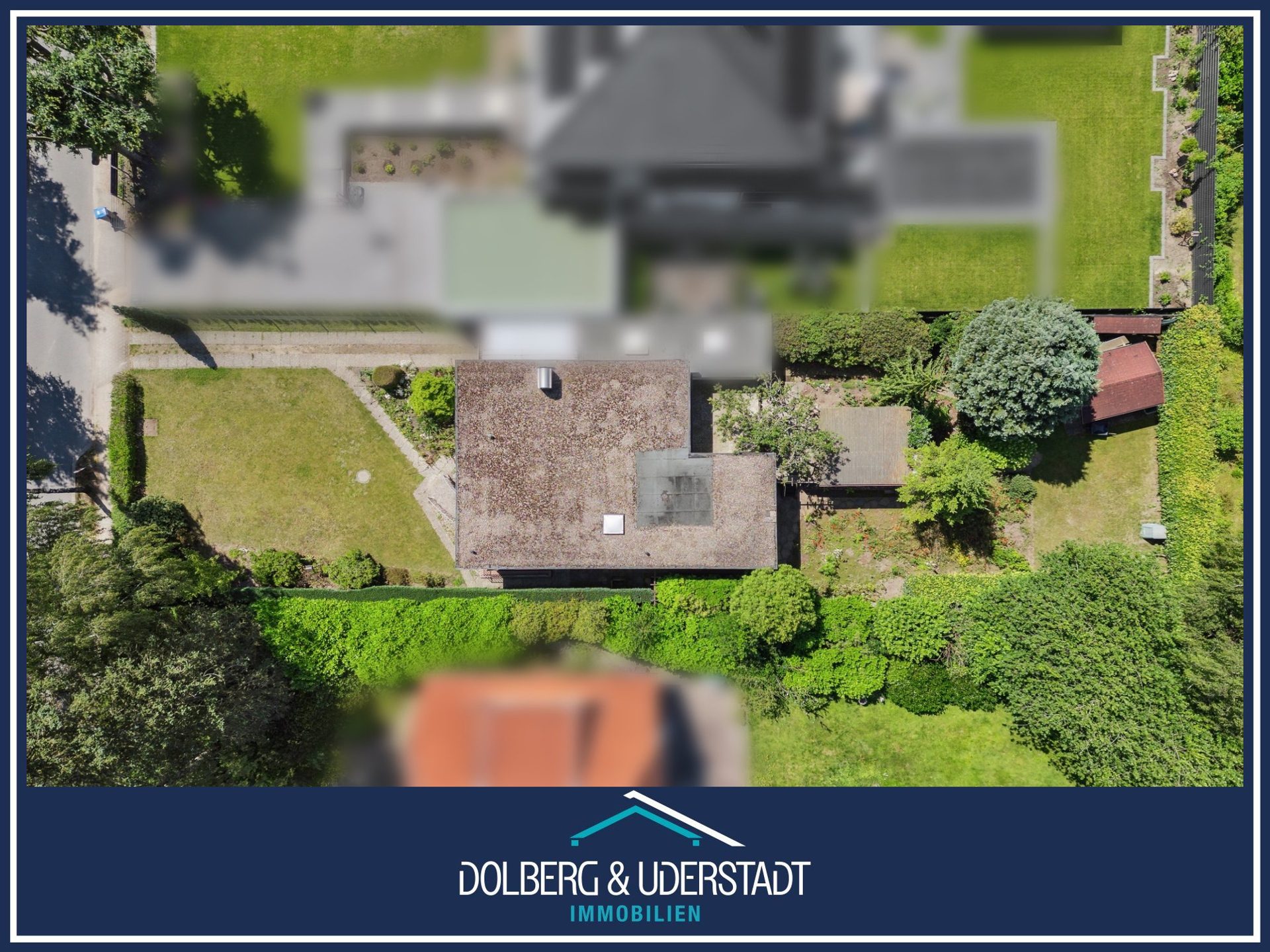 Immobilienangebot - Hamburg / Bergstedt - Alle - Baugrundstück für ein Einfamilienhaus mit zwei Wohneinheiten in guter Lage von Bergstedt