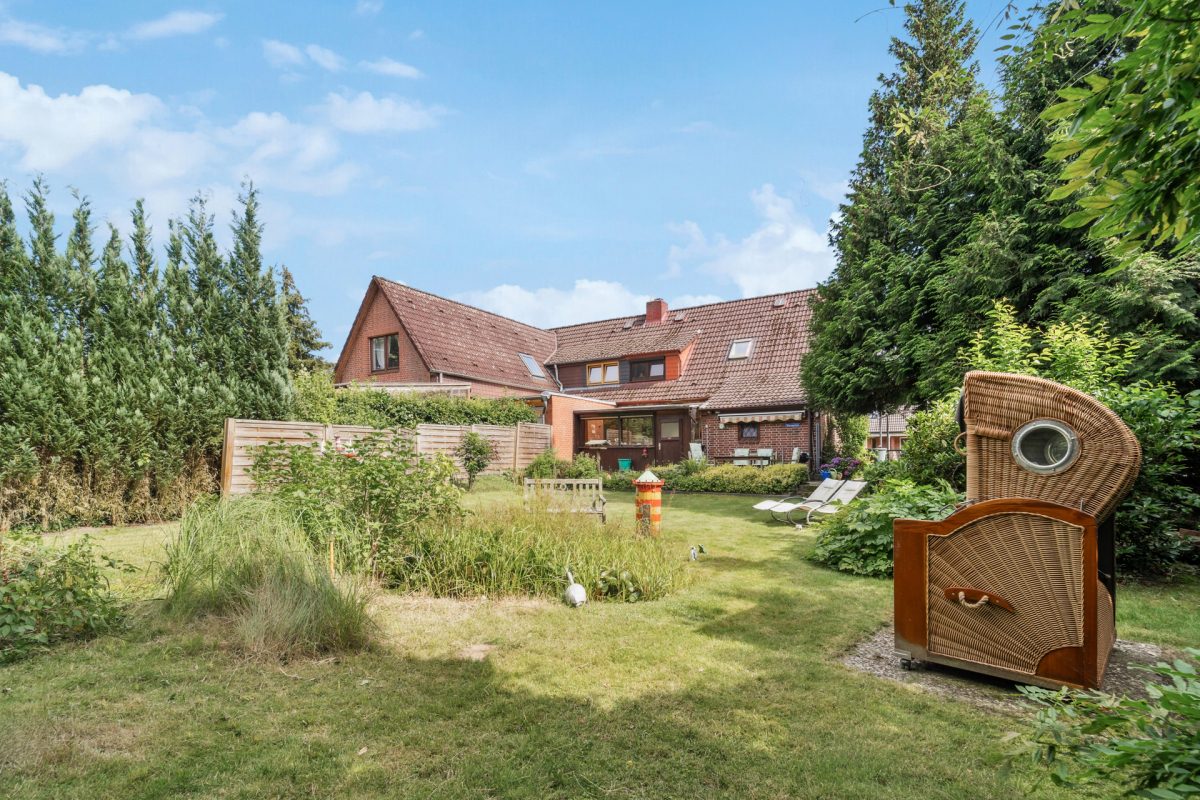 Immobilienangebot - Hamburg / Farmsen-Berne - Alle - Sofort Verfügbar ! Pfeifenstilgrundstück für ein Einzelhaus in ruhiger Straße von HH-Farmsen-Berne