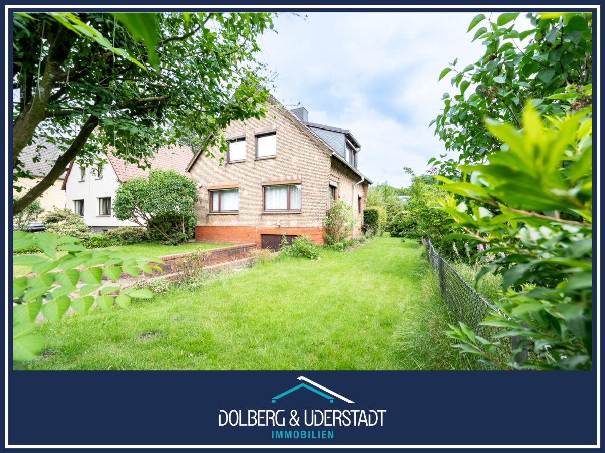 Immobilienangebot - Hamburg / Tonndorf - Alle - Gepflegtes und charmantes Haus mit großem Grundstück in fußläufiger Entfernung zum Bahnhof Tonndorf!