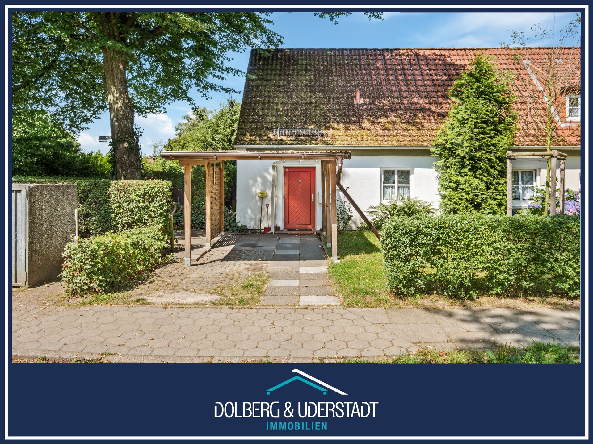 Immobilienangebot - Hamburg / Billstedt - Alle - Wer weckt mich aus dem Dornröschenschlaf? Endreihenhaus in der ''Vogelsiedlung'' von HH-Schiffbek