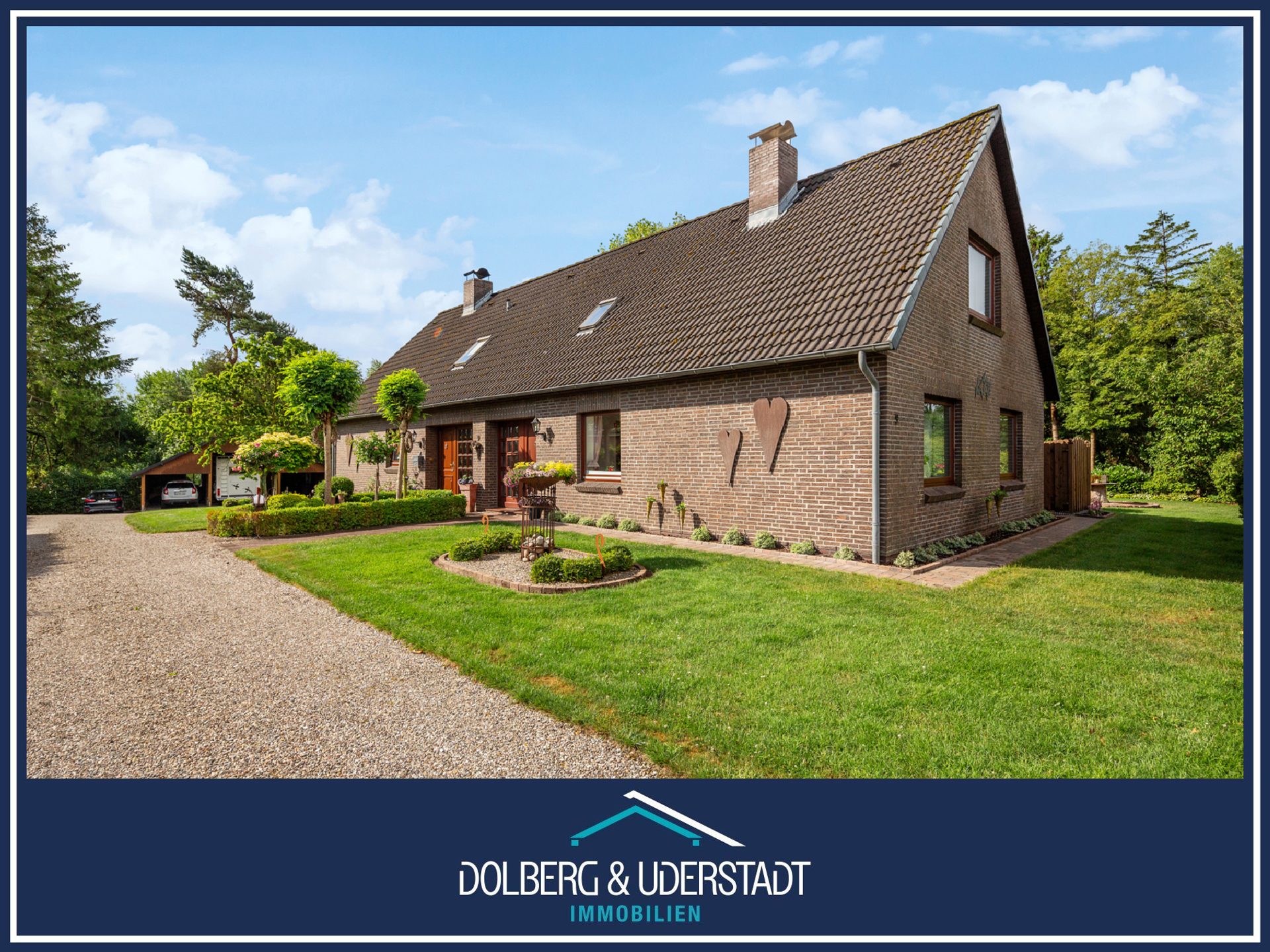 Immobilienangebot - Vaale - Alle - Idyllisch gelegenes Zweifamilienhaus  mit grossem Garten nähe Nord-Ostsee Kanal sucht neue Besitzer