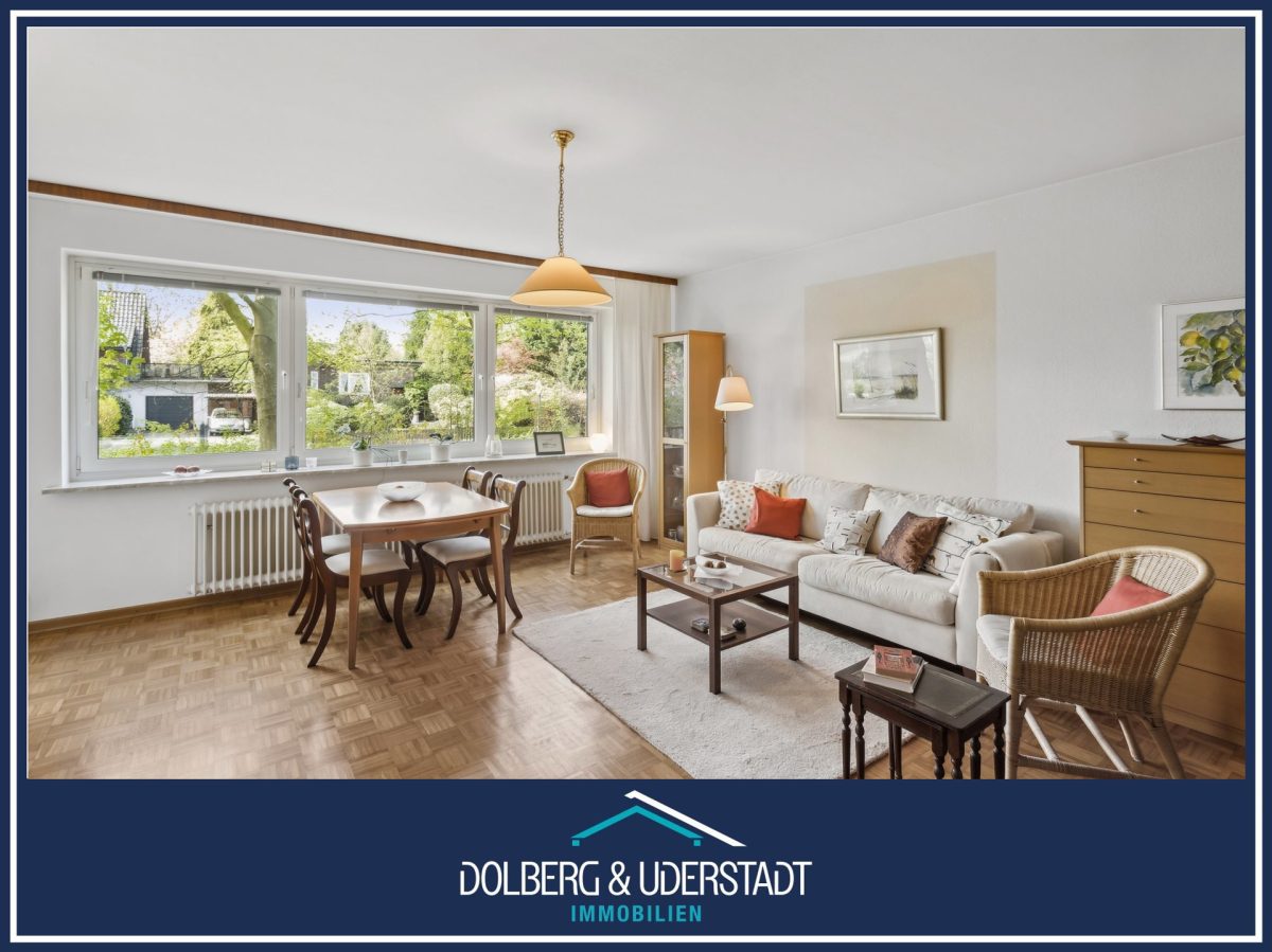 Immobilienangebot - Hamburg / Meiendorf - Alle - Meiendorf: Attraktive 2,5 - Zimmer - ETW mit Balkon und neuwertiger Einbauküche