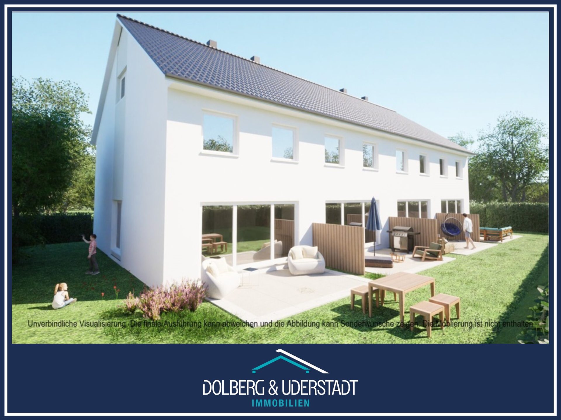 Immobilienangebot - Großensee - Alle - ! Nur noch Warteliste ! Baugrundstück für 4 Neubau-Reihenhäuser in idyllischer Lage von Großensee!