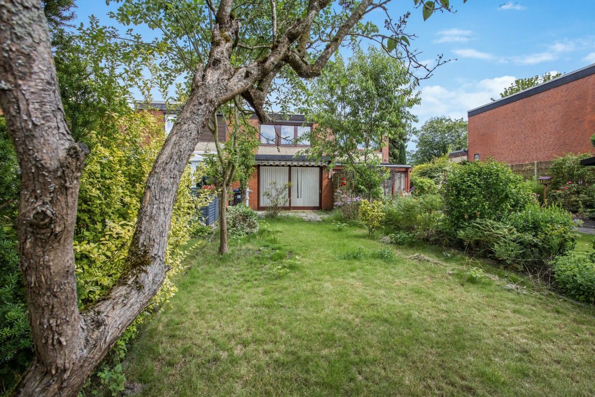 Immobilienangebot - Hamburg / Rahlstedt - Alle - Attraktive Wohnlage: Reihenmittelhaus mit viel Platz und schönem Garten sowie Garage