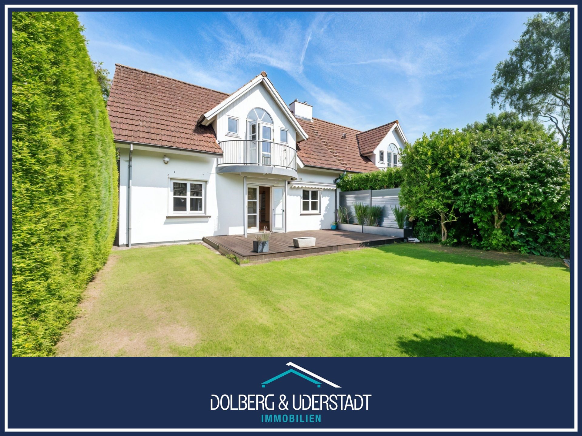 Immobilienangebot - Hamburg / Lemsahl-Mellingstedt - Alle - Exklusive Doppelhaushälfte mit Garten und Carport in begehrter Lage von Lemsahl-Mellingstedt