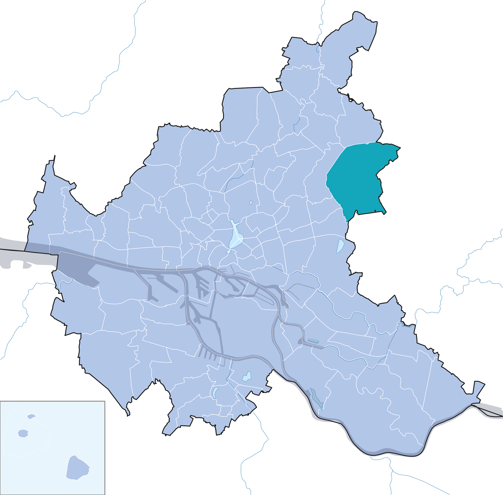Stadtteil Rahlstedt