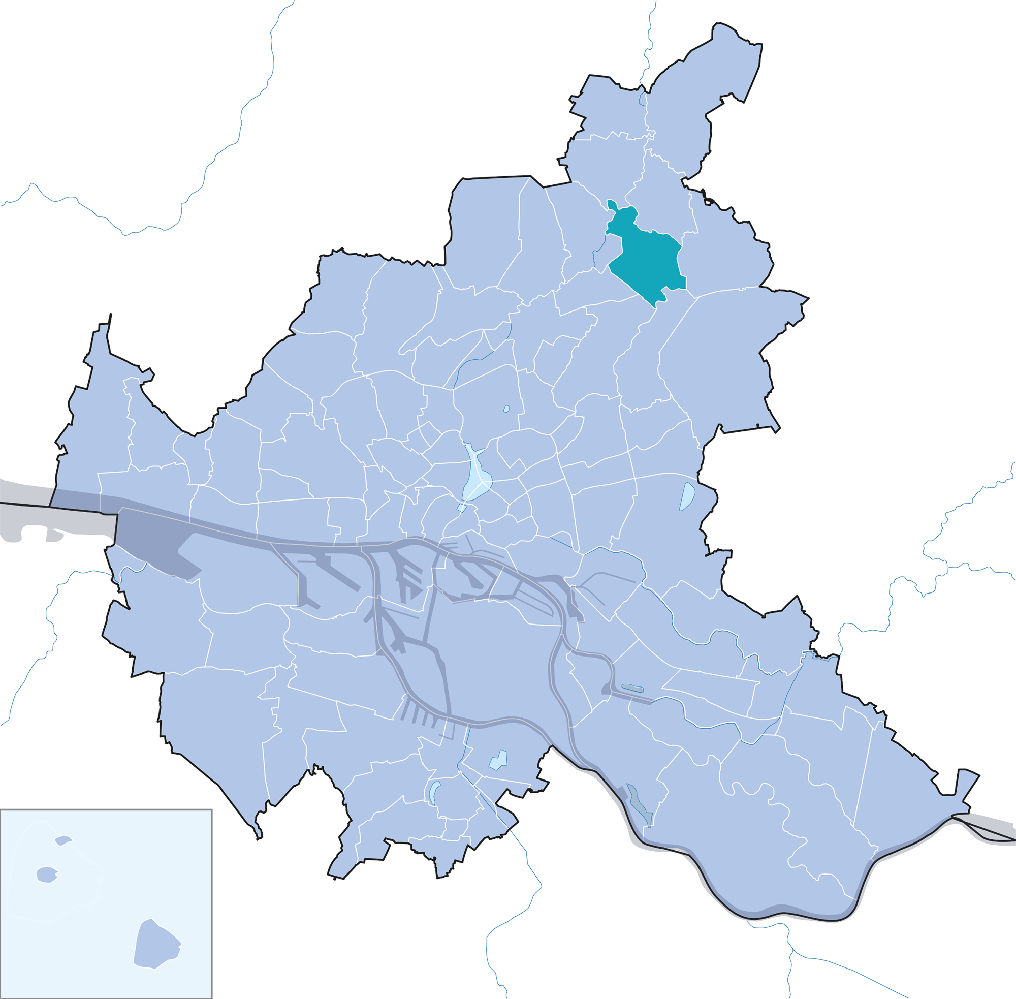 Stadtteil Sasel