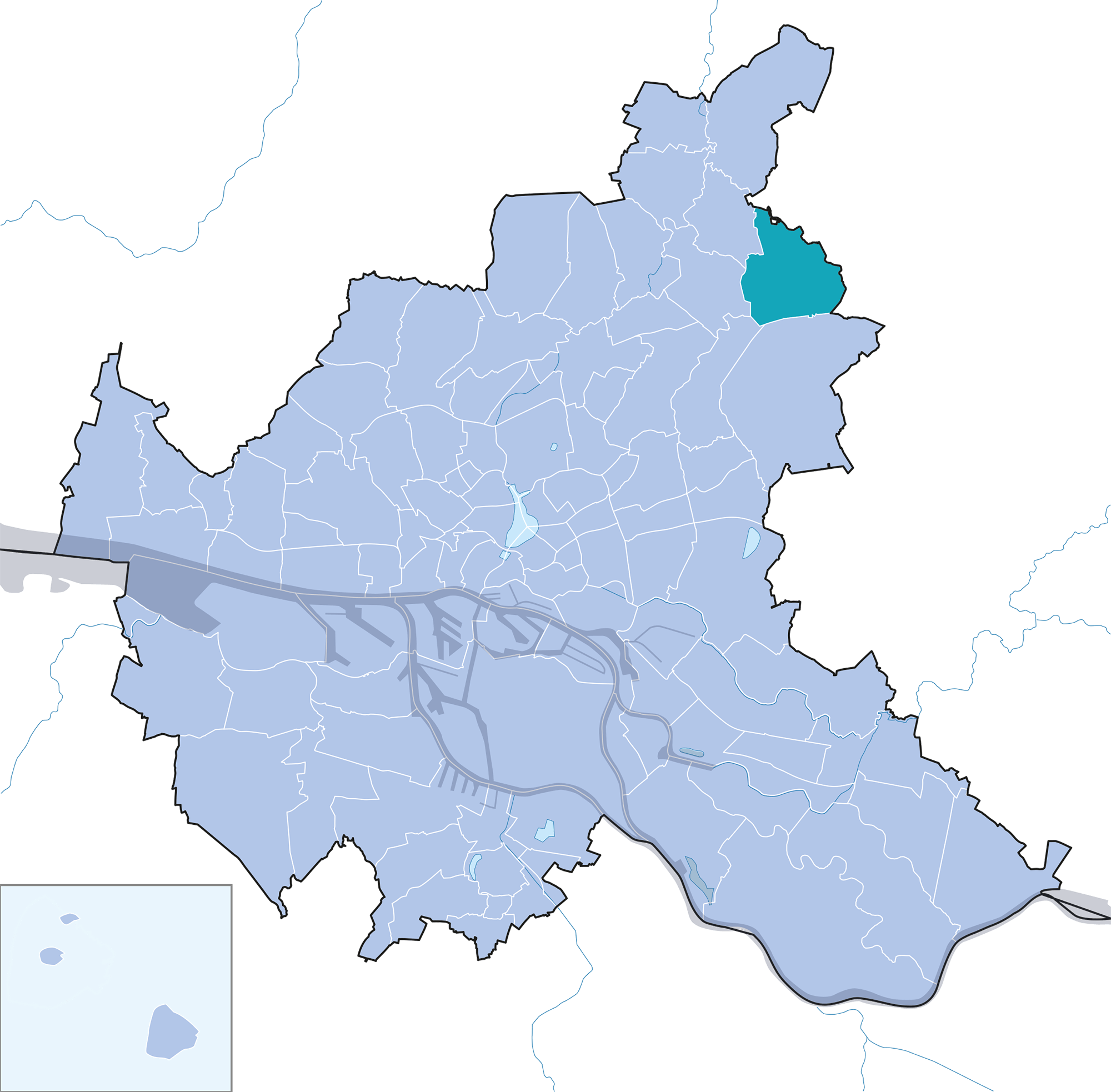 Stadtteil Volksdorf