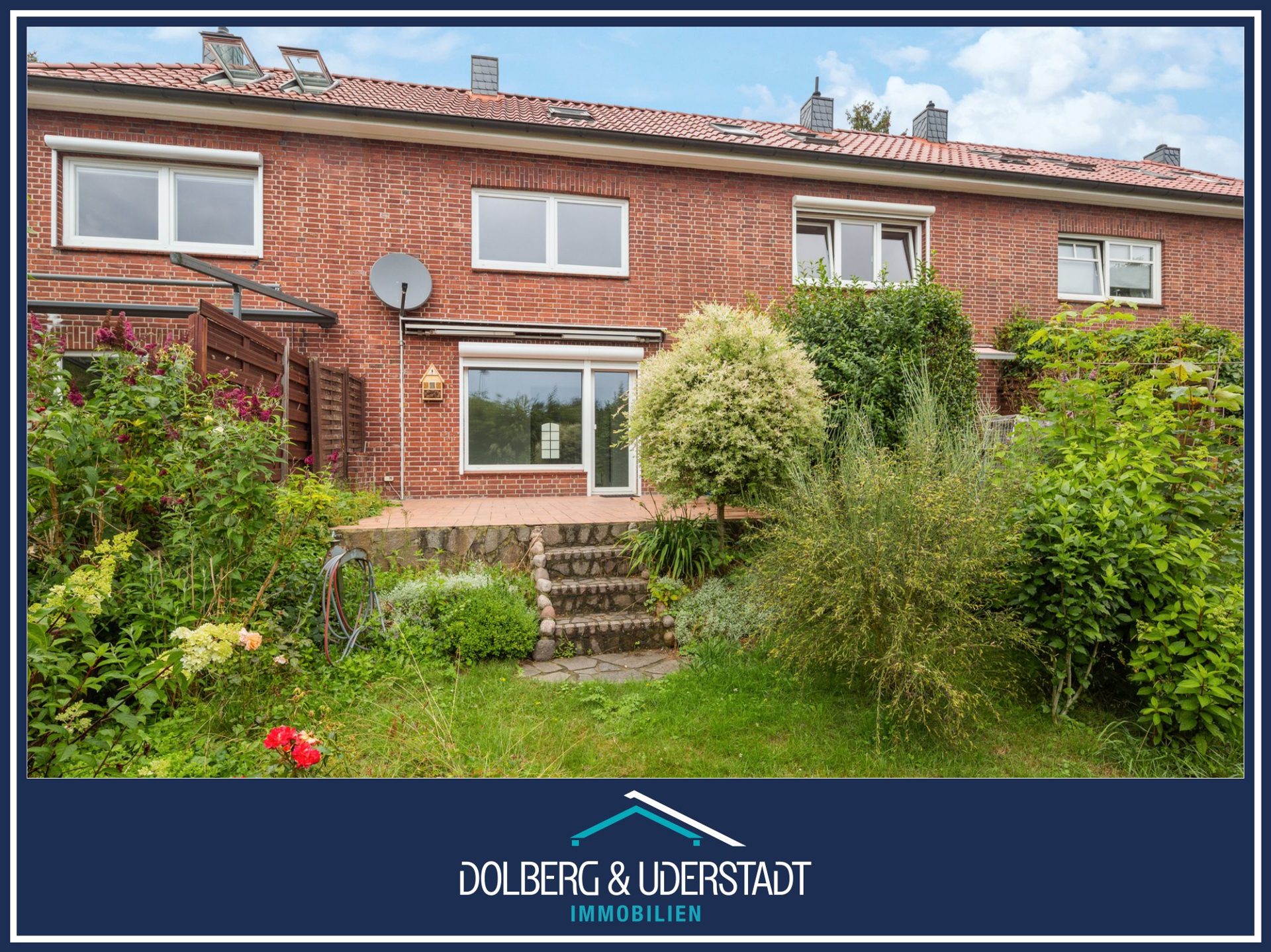 Immobilienangebot - Hamburg / Rahlstedt - Alle - Top Lage !: Gepflegtes Reihenhaus mit viel Platz für die Familie