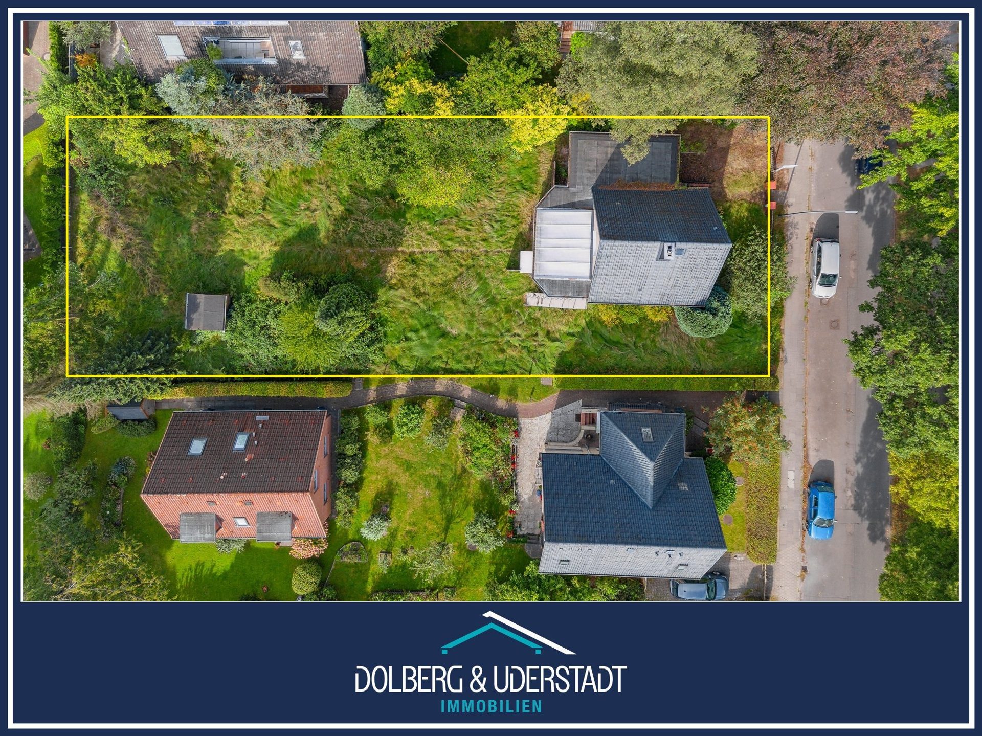 Immobilienangebot - Hamburg / Farmsen-Berne - Alle - Sanierungsbedürftiges EFH auf großzügigem Grundstück mit 2 Baufenstern ! Positive Bauvoranfrage !