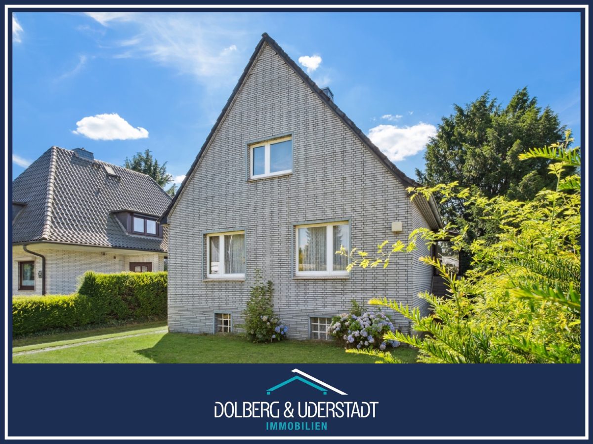 Immobilienangebot - Hamburg / Oldenfelde - Alle - Traumgrundstück mit Einfamilienhaus in beliebter Lage von HH-Oldenfelde