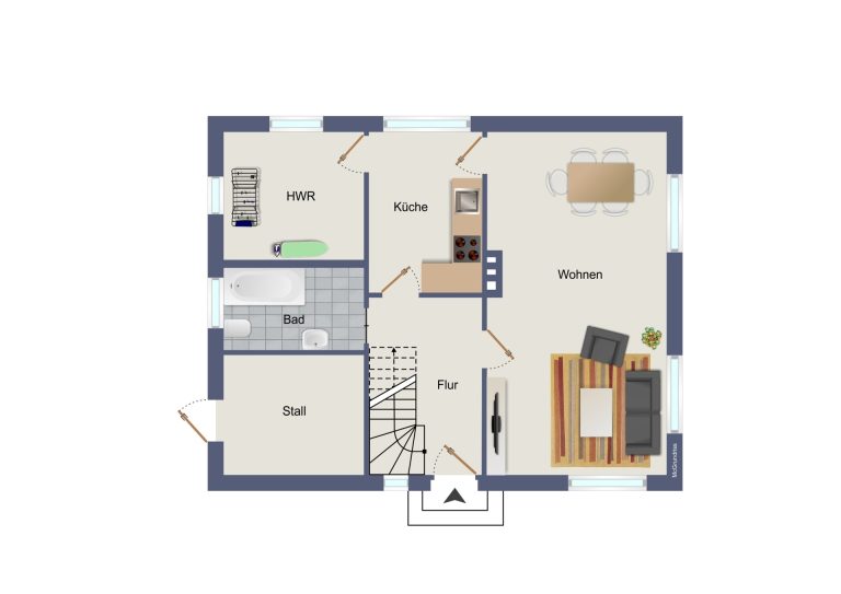 Immobilienangebot - Schenefeld - Alle - Einfamilienhaus mit Erweiterungsmöglichkeiten 
auf großem Grundstück