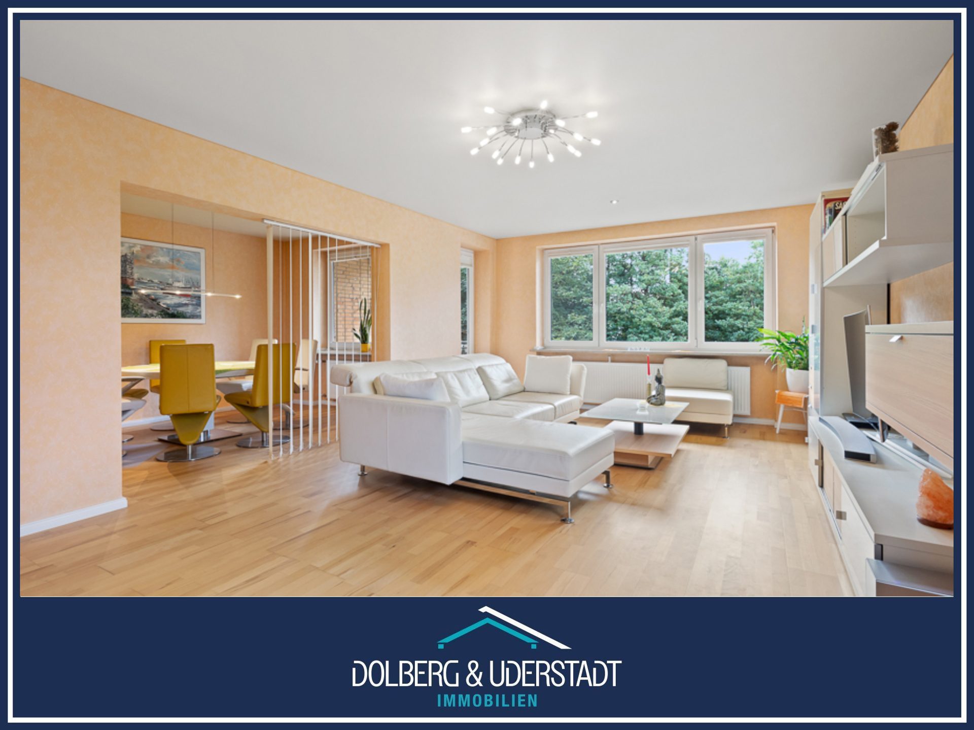Immobilienangebot - Hamburg / Rahlstedt - Alle - Gepflegte 4-Zimmer-Wohnung mit Balkon und herrlicher Aussicht in ruhiger Wohnlage von Alt-Rahlstedt!