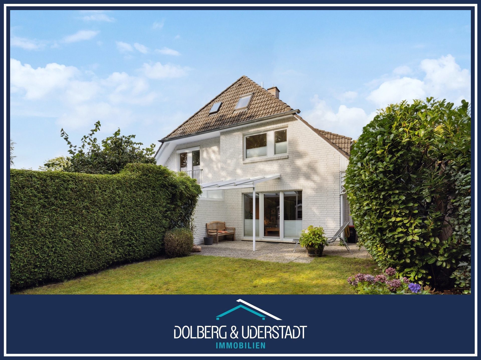 Immobilienangebot - Hamburg / Lemsahl-Mellingstedt - Alle - Wohnen im Grünen: Gepflegte Doppelhaushälfte mit Charme in begehrter Sackgassenlage.