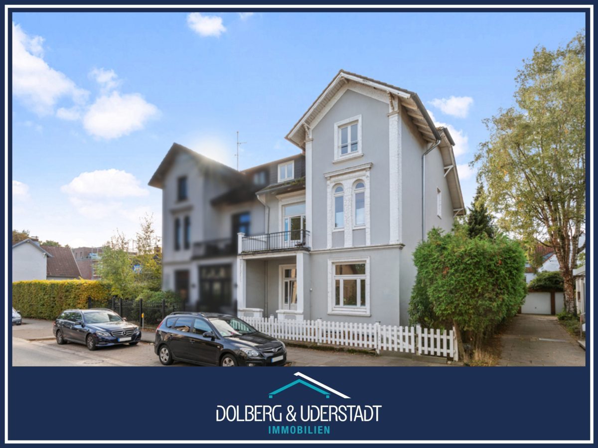 Immobilienangebot - Hamburg / Rahlstedt - Alle - Im Zentrum von Alt-Rahlstedt! Charmante Villa mit Vollkeller für Ihr Gewerbe
