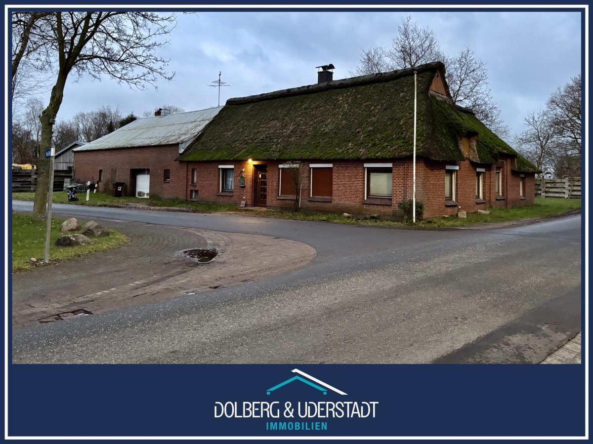 Immobilienangebot - Oldenbüttel - Alle - Idyllisch wohnen unter Reet 
Leben am Nord/Ostseekanal