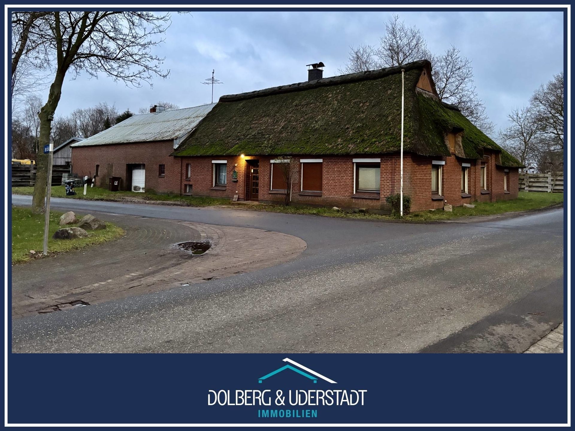 Immobilienangebot - Oldenbüttel - Alle - Idyllisch wohnen unter Reet 
Leben am Nord/Ostseekanal