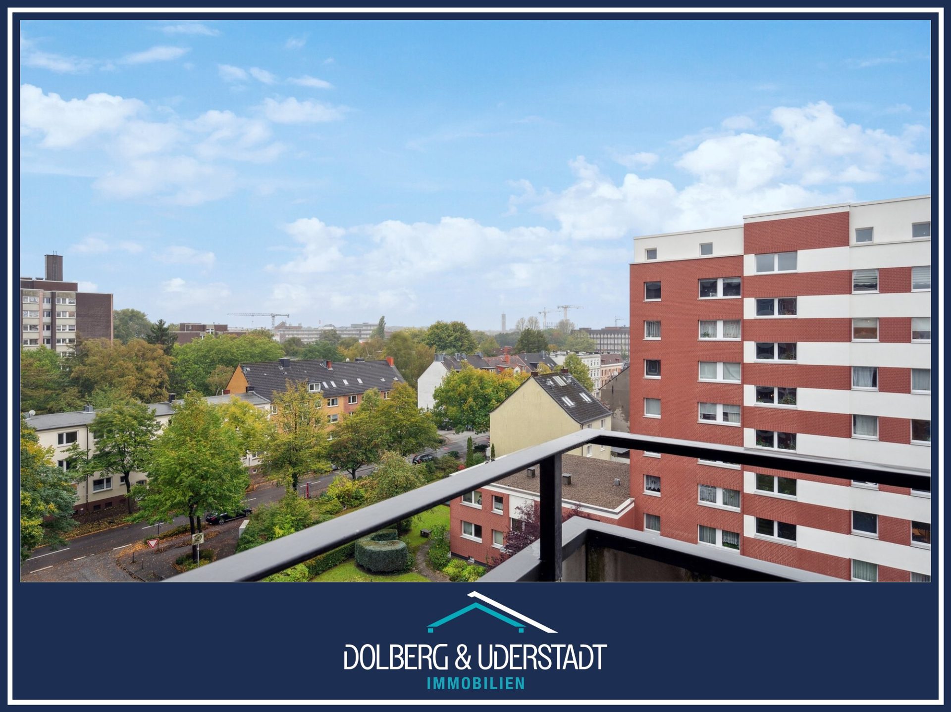 Immobilienangebot - Hamburg / Wandsbek - Alle - Kurzfristig beziehbar: Attraktive 2 Zimmer Eigentumswohnung mit Balkon