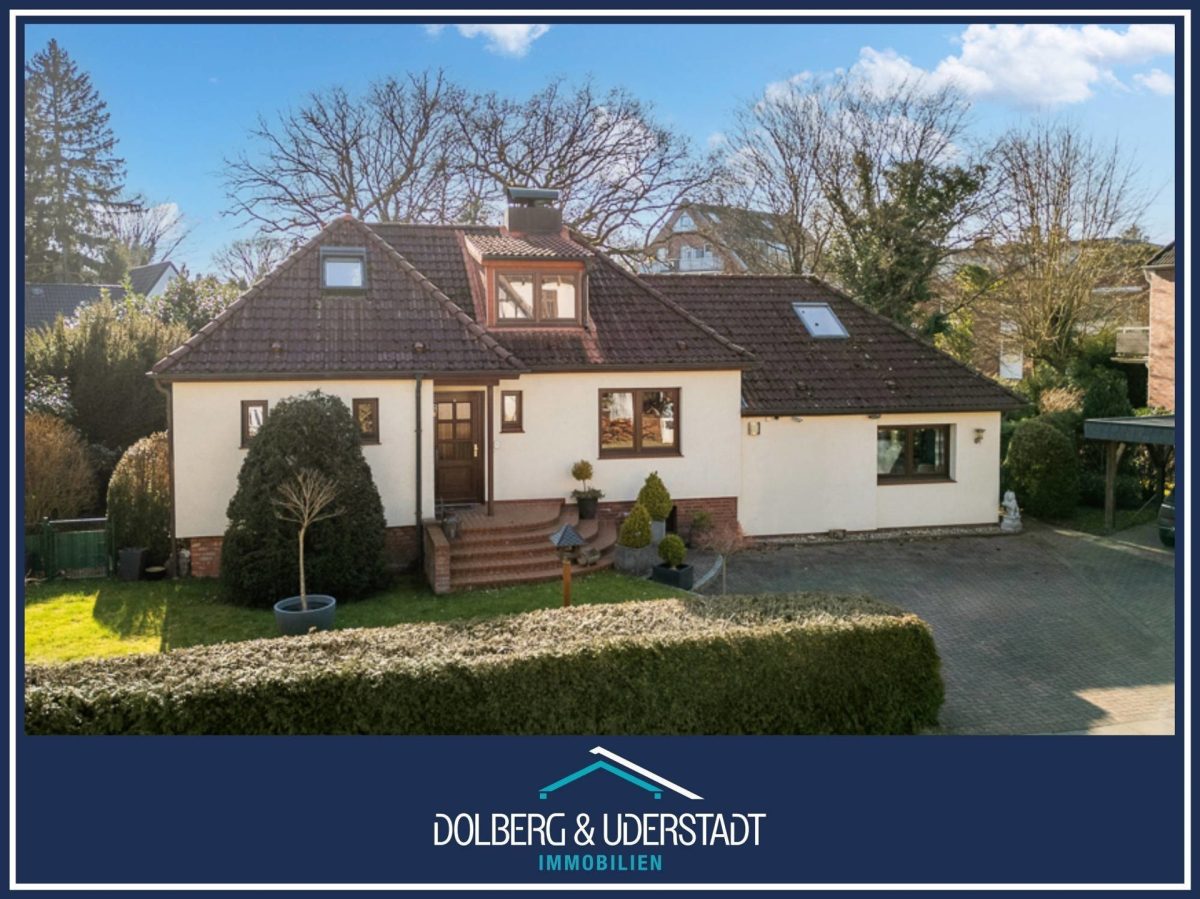 Immobilienangebot - Hamburg / Rahlstedt - Alle - Unikat ! Wohnen in bester Villenlage von Hamburg-Rahlstedt !