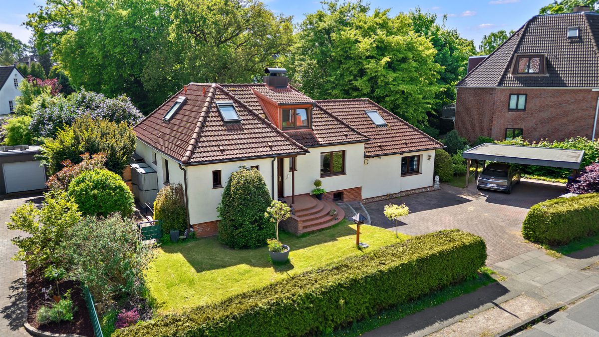 Immobilienangebot - Hamburg / Rahlstedt - Alle - Unikat ! Wohnen in bester Villenlage von Hamburg-Rahlstedt !