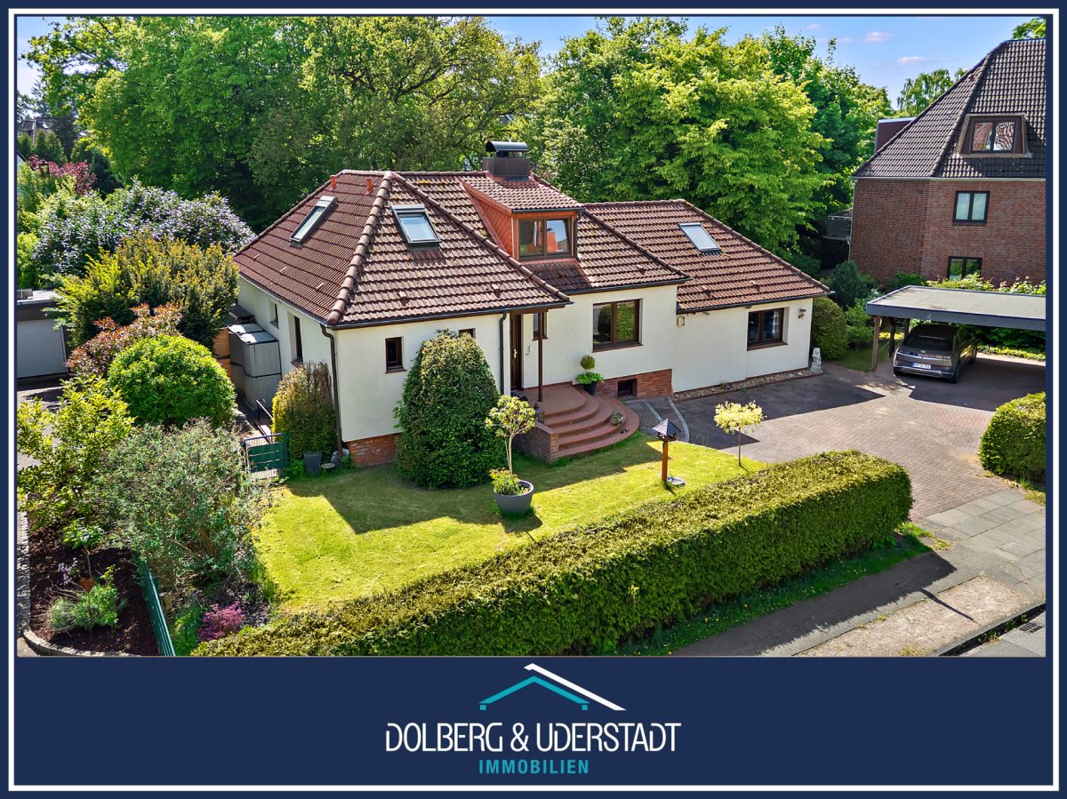 Immobilienangebot - Hamburg / Rahlstedt - Alle - Unikat ! Wohnen in bester Villenlage von Hamburg-Rahlstedt !