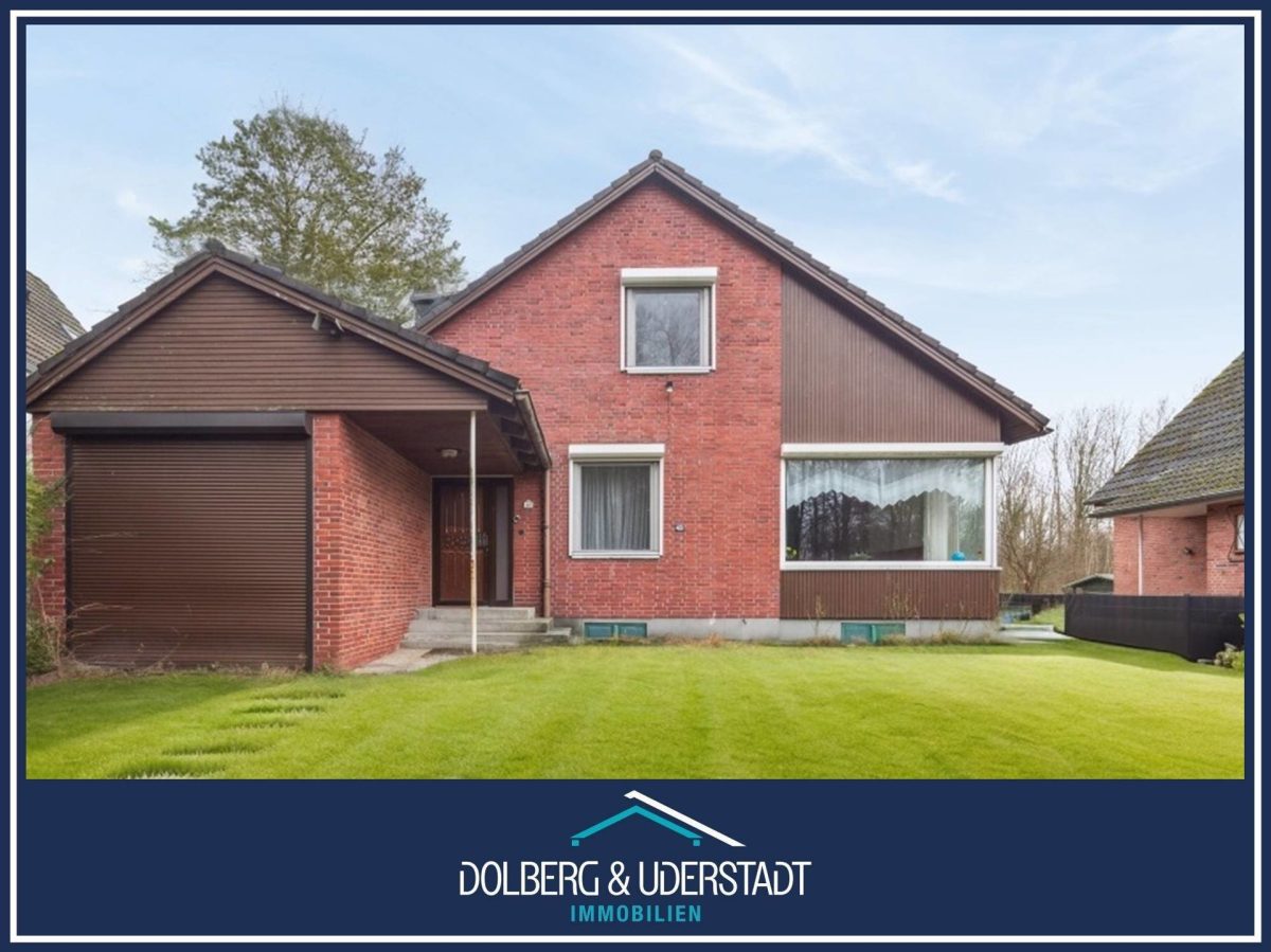 Immobilienangebot - Hamburg / Jenfeld - Alle - Großzügiges Einfamilienhaus mit großem Grundstück in bester Lage von Hamburg-Jenfeld