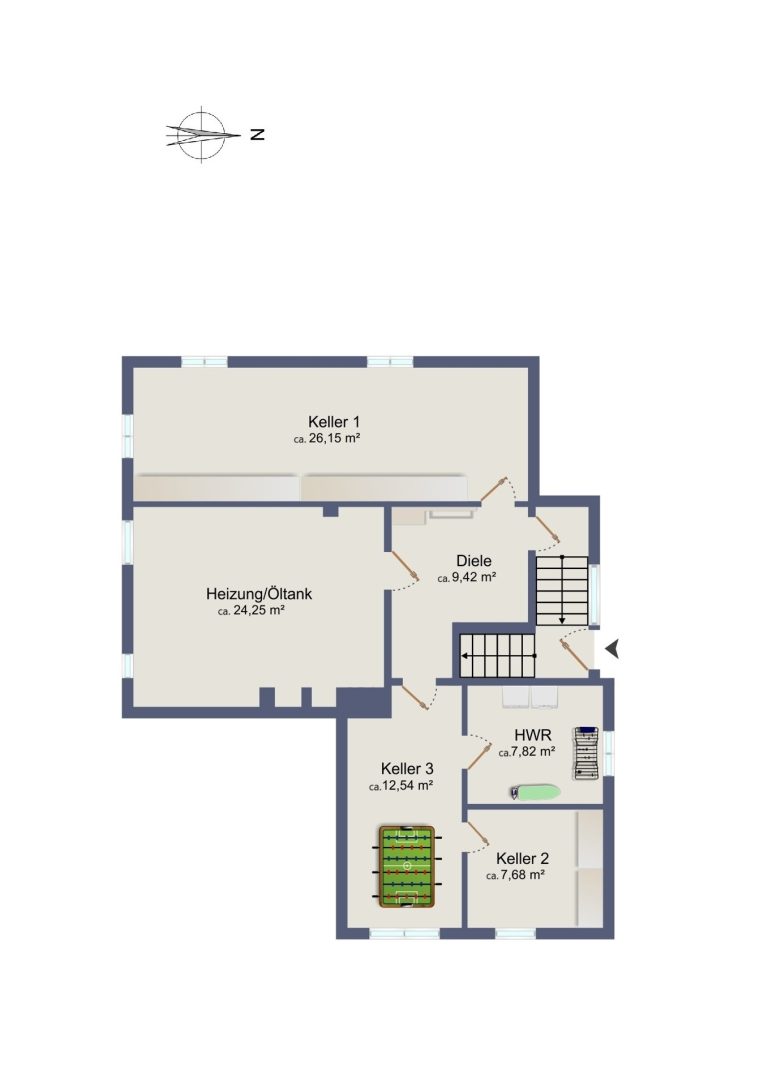 Immobilienangebot - Hamburg / Jenfeld - Alle - Großzügiges Einfamilienhaus mit großem Grundstück in bester Lage von Hamburg-Jenfeld