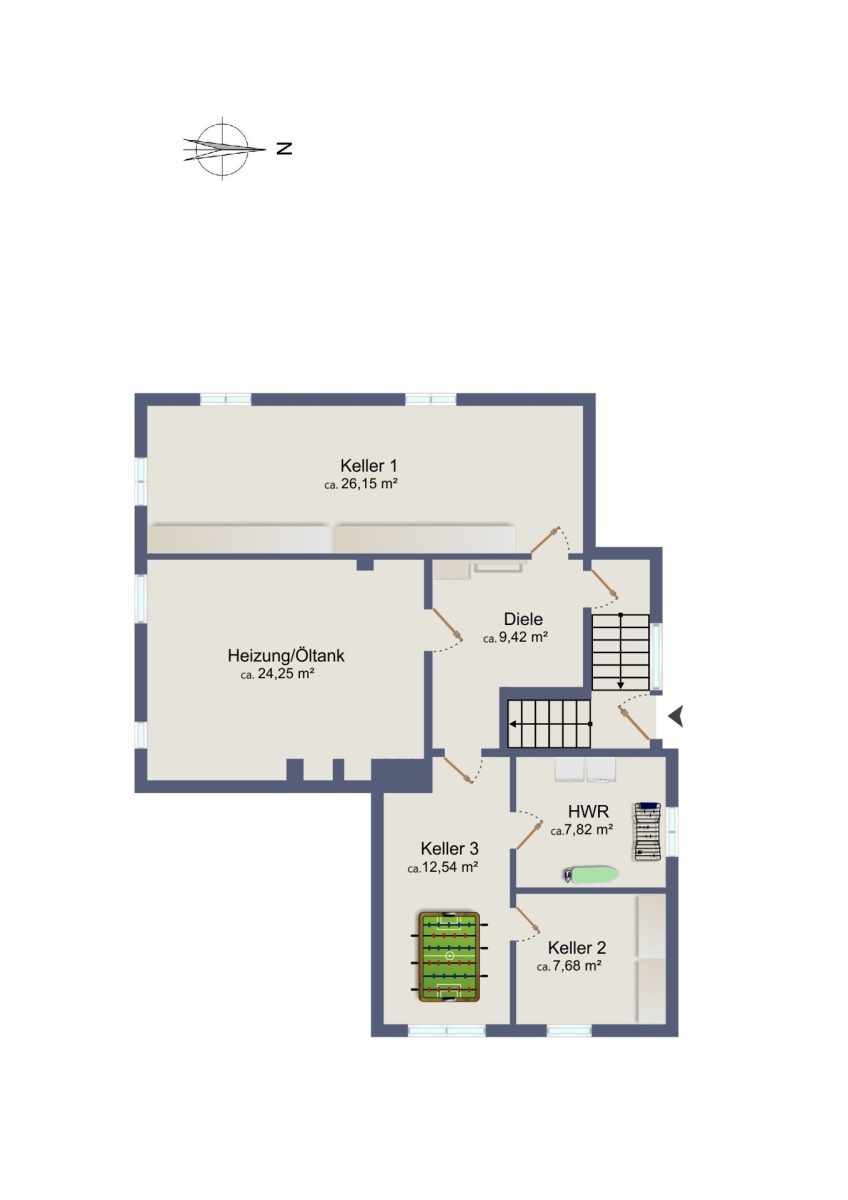 Immobilienangebot - Hamburg / Jenfeld - Alle - Großzügiges Einfamilienhaus mit großem Grundstück in bester Lage von Hamburg-Jenfeld