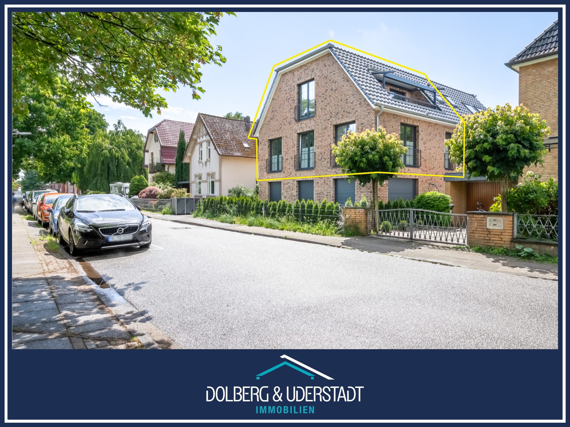 Immobilienangebot - Hamburg / Rahlstedt - Alle - 4-Zimmer-Maisonette, neuwertig, fußläufig zum Bahnhof und ins Zentrum – wohnen wie im Reihenhaus!