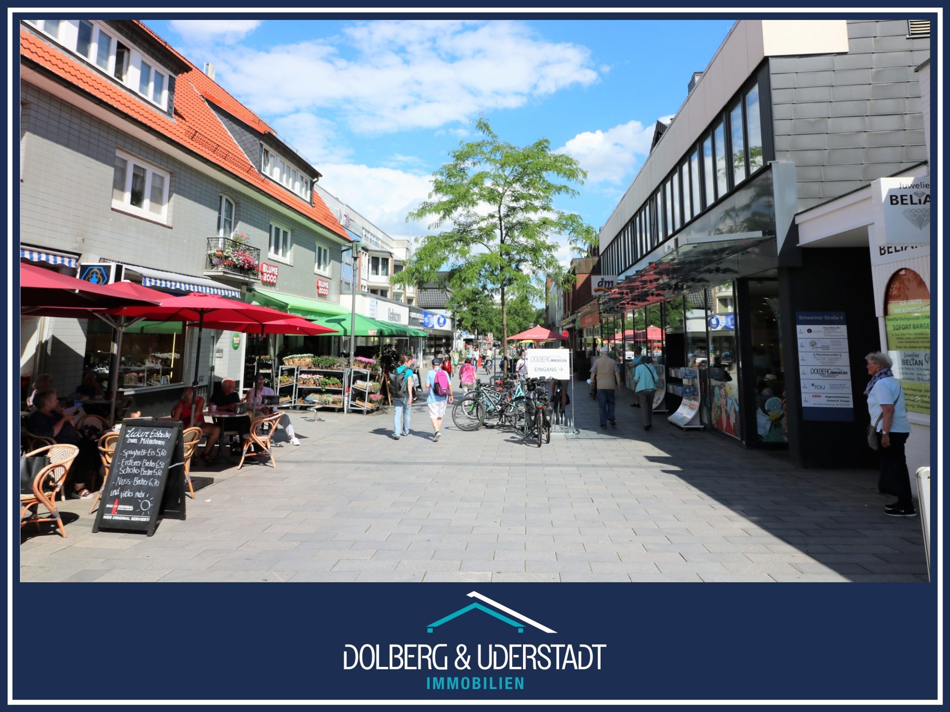 Immobilienangebot - Hamburg - Alle - Bürofläche mitten in der Fußgängerzone von Rahlstedt