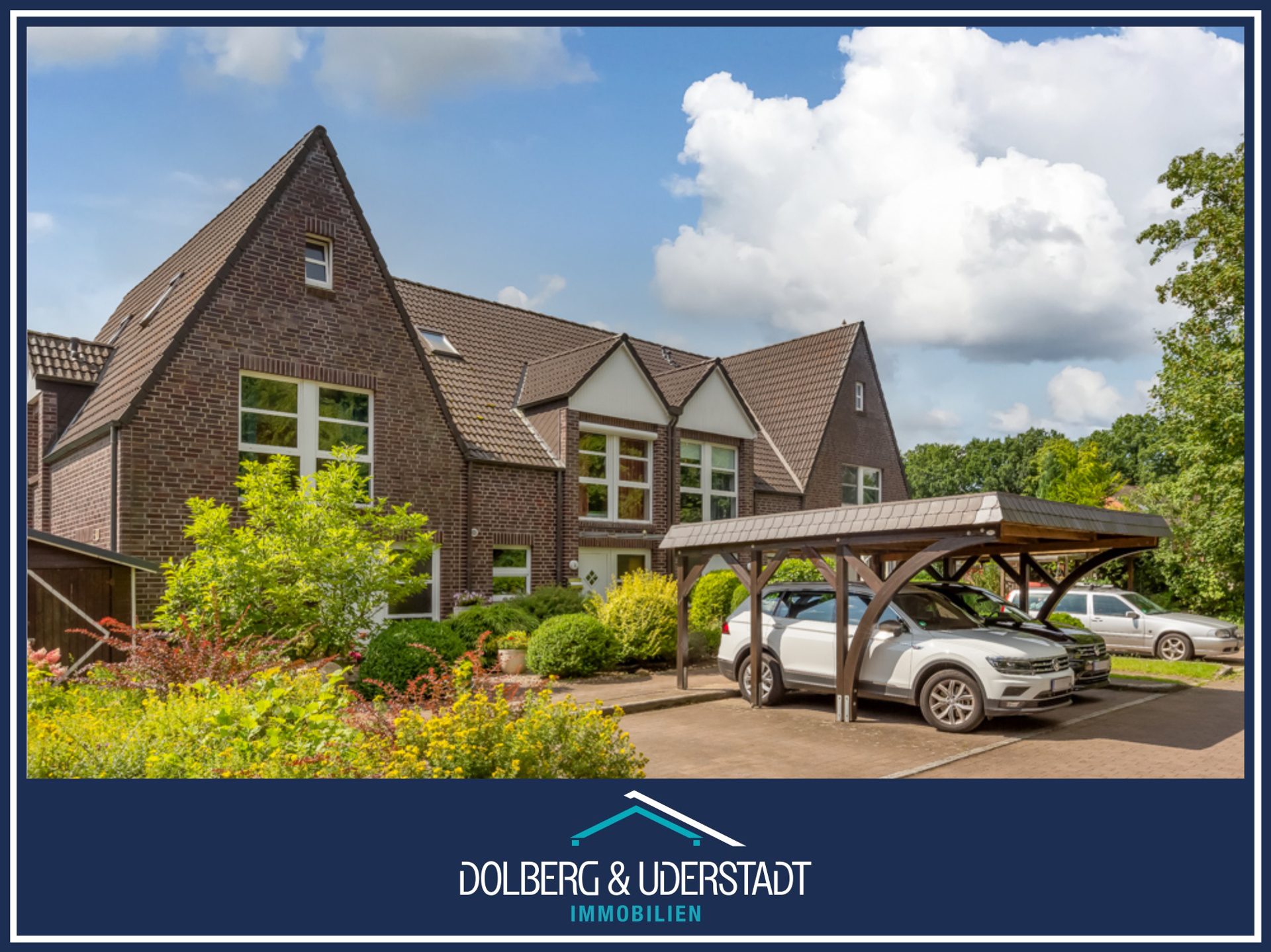 Immobilienangebot - Großhansdorf - Alle - Gepflegtes Mittelreihenhaus mit Vollkeller und Doppelcarport in begehrter und ruhiger Wohnlage von Großhansdorf