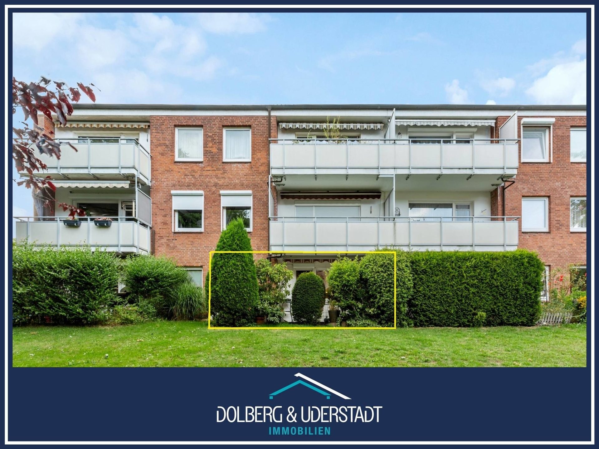 Immobilienangebot - Hamburg / Meiendorf - Alle - NUR NOCH WARTELISTE! Gepflegte Erdgeschosswohnung in attraktiver Lage von Meiendorf
