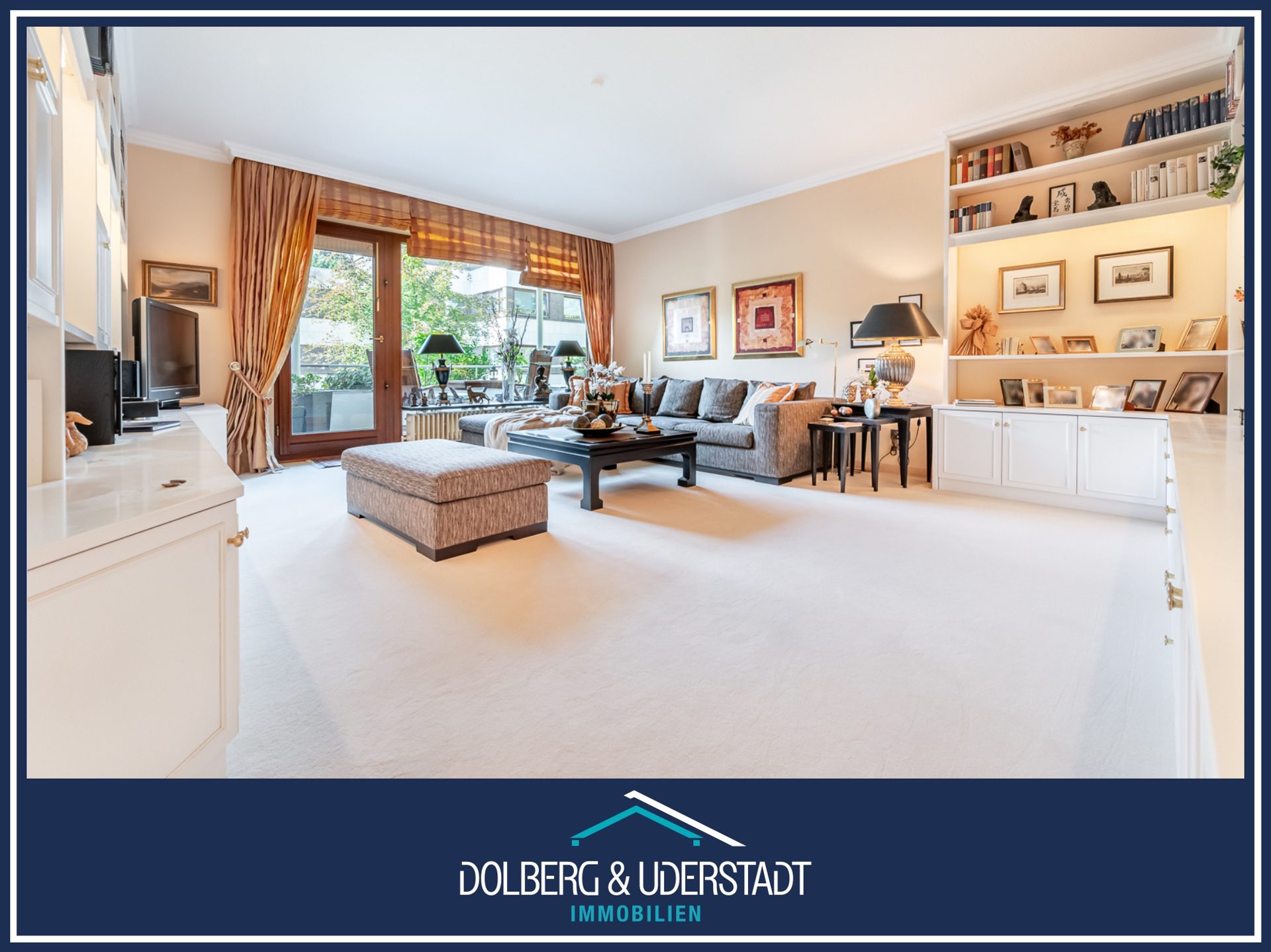 Immobilienangebot - Hamburg / Rahlstedt - Alle - Großzügige Hochparterre-Wohnung mit Tiefgarage, Schwimmbad, Sauna & Fitnessraum in gepflegter Wohnanlage in Alt-Rahlstedt
