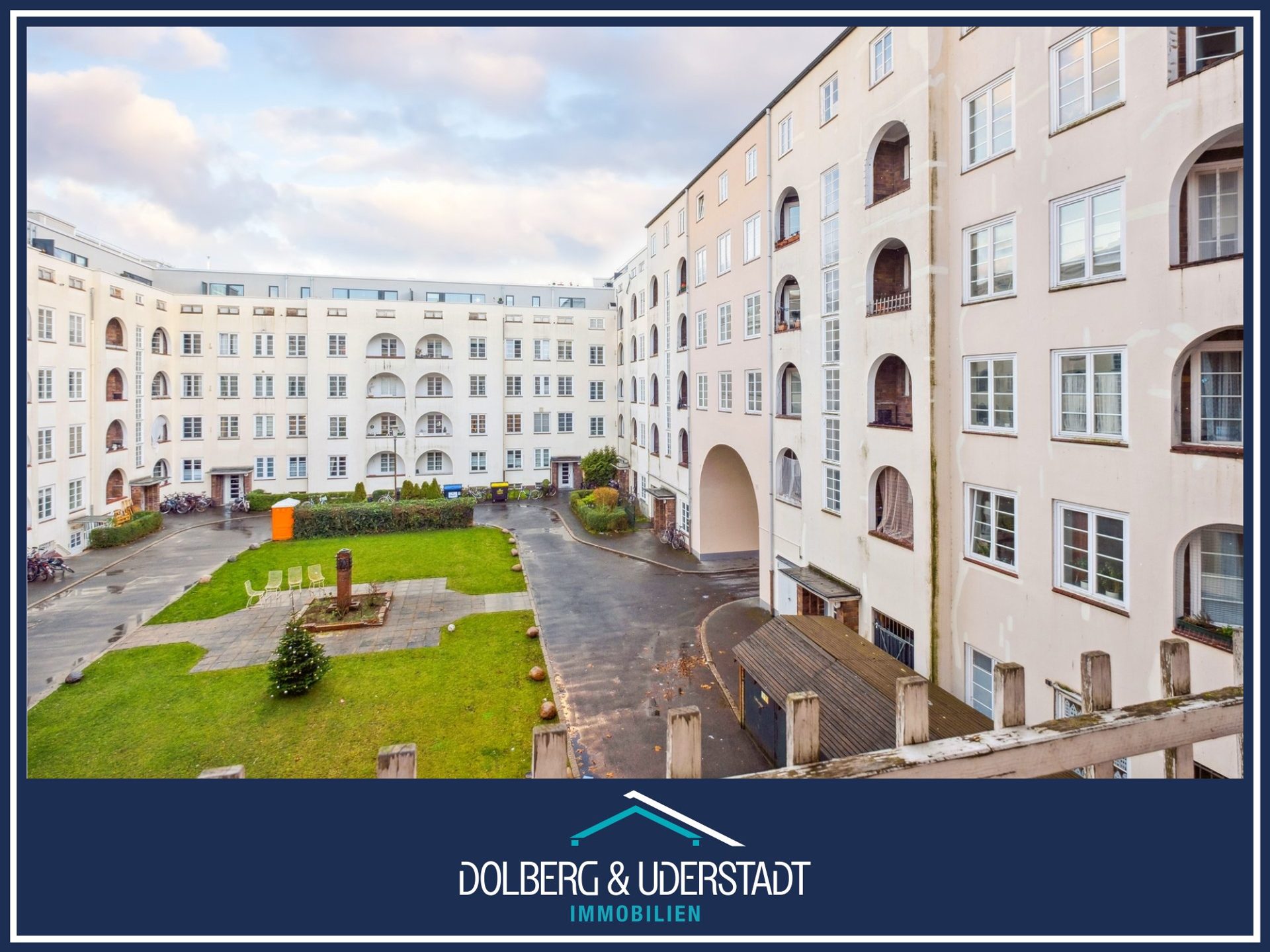 Immobilienangebot - Hamburg / Barmbek - Alle - NUR NOCH WARTELISTE! Charmante Altbau-Wohnung mit zwei Balkonen in attraktiver Lage von Barmbek