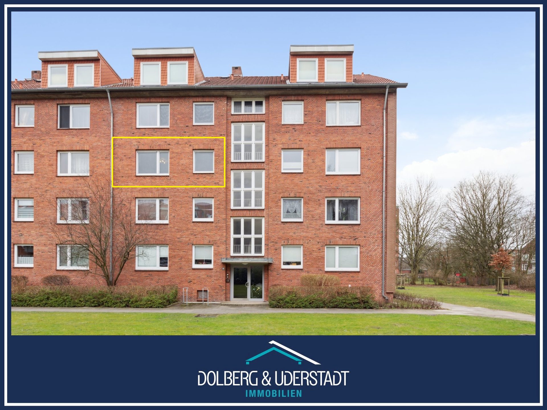 Immobilienangebot - Hamburg / Barmbek-Nord - Alle - Modernisierte 3-Zimmer Wohnung mit Balkon, Keller und Stellplatz in beliebter Lage von Barmbek-Nord