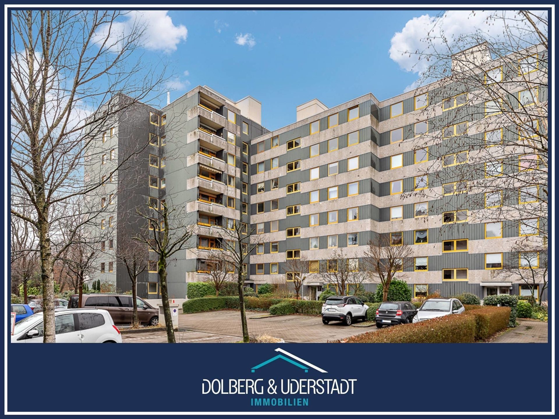 Immobilienangebot - Hamburg / Farmsen-Berne - Alle - Nur noch WARTELISTE: Charmante 3-Zimmer-Wohnung mit Balkon, Tiefgarage und traumhaftem Ausblick