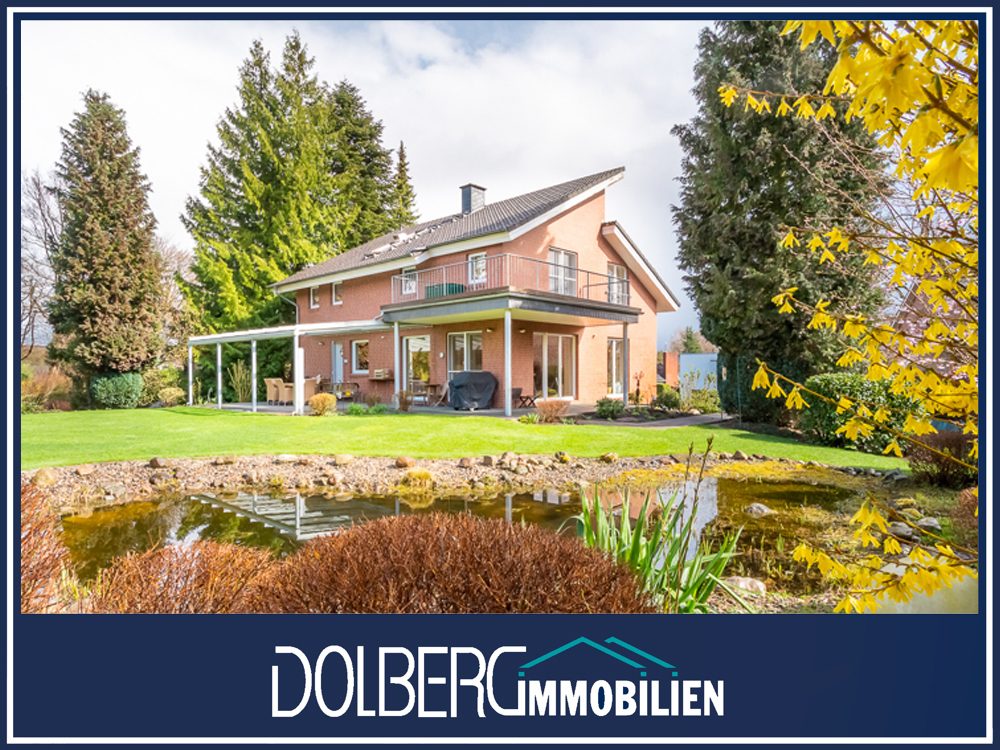 Immobilienangebot - Hamburg / Duvenstedt - Alle - Gepflegtes Einfamilienhaus mit 217 m² Wohnfläche, Garten und Doppelgarage in Hamburg-Duvenstedt!