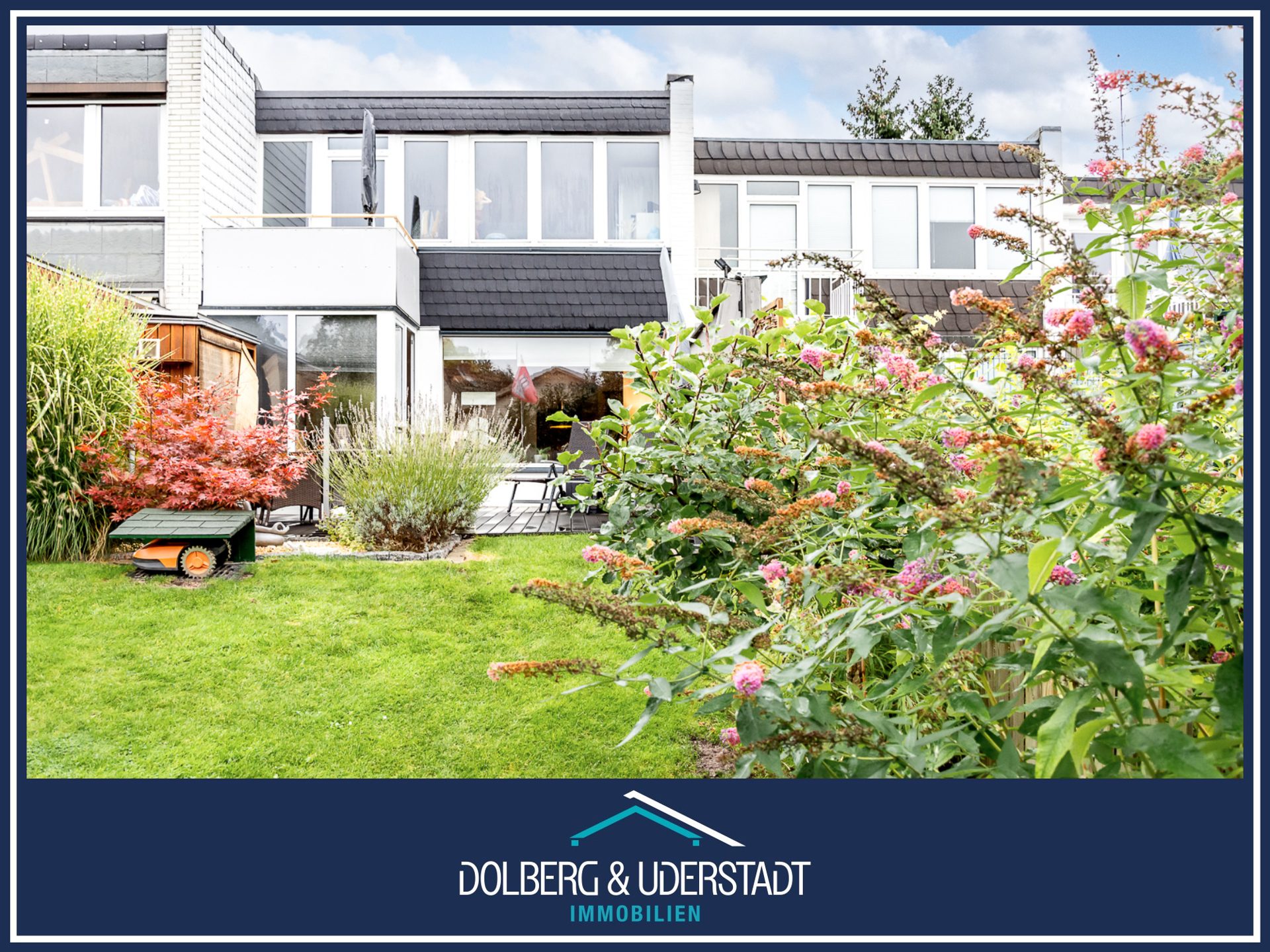 Immobilienangebot - Hamburg / Rahlstedt - Alle - ! Nur noch Warteliste ! Reihenhaus mit 5 Zimmern, Keller, Garage und traumhaftem Garten in Rahlstedt