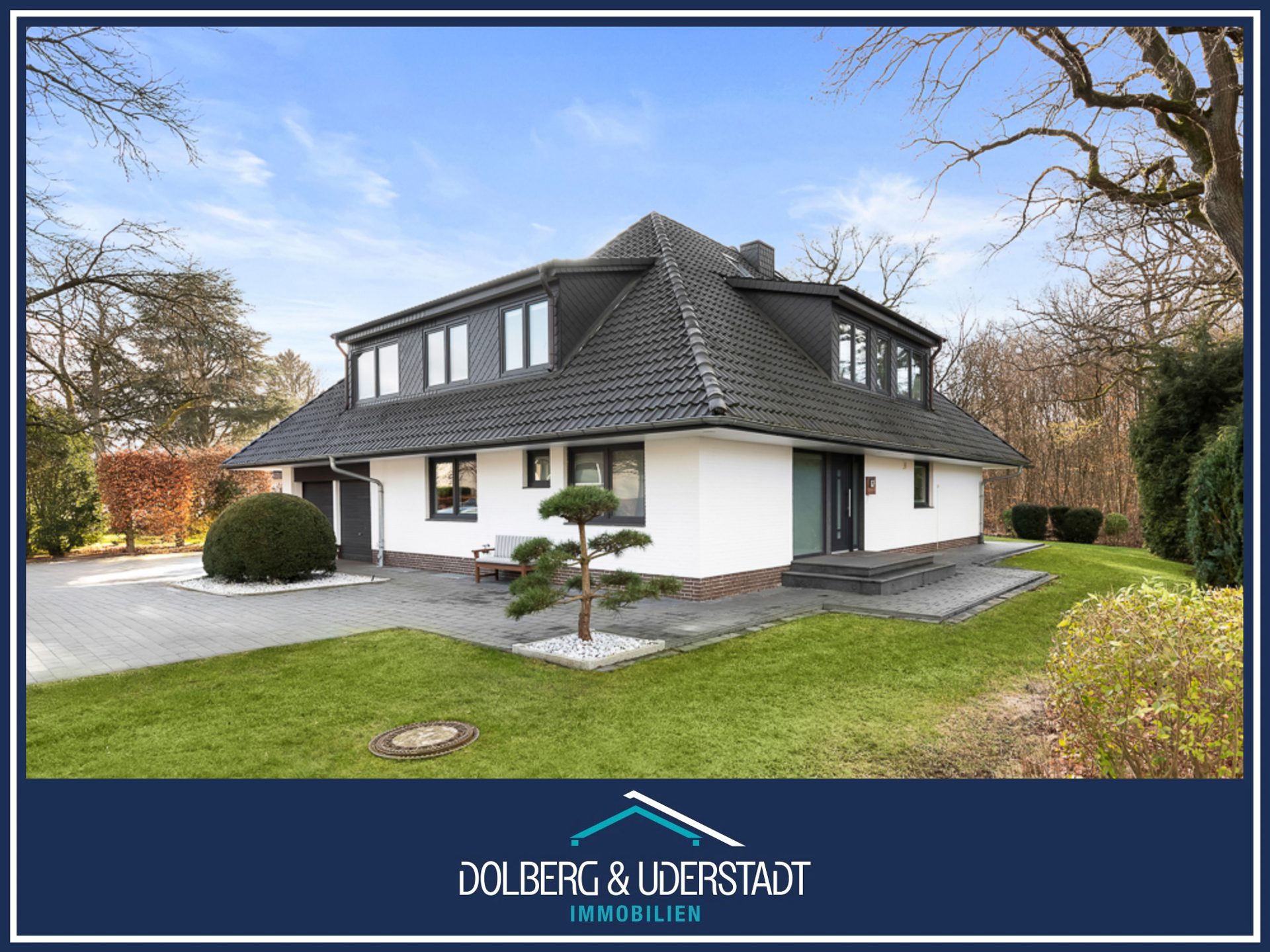 Immobilienangebot - Hamburg / Farmsen-Berne - Alle - Modernisiertes Traumhaus in direkter Waldlage !