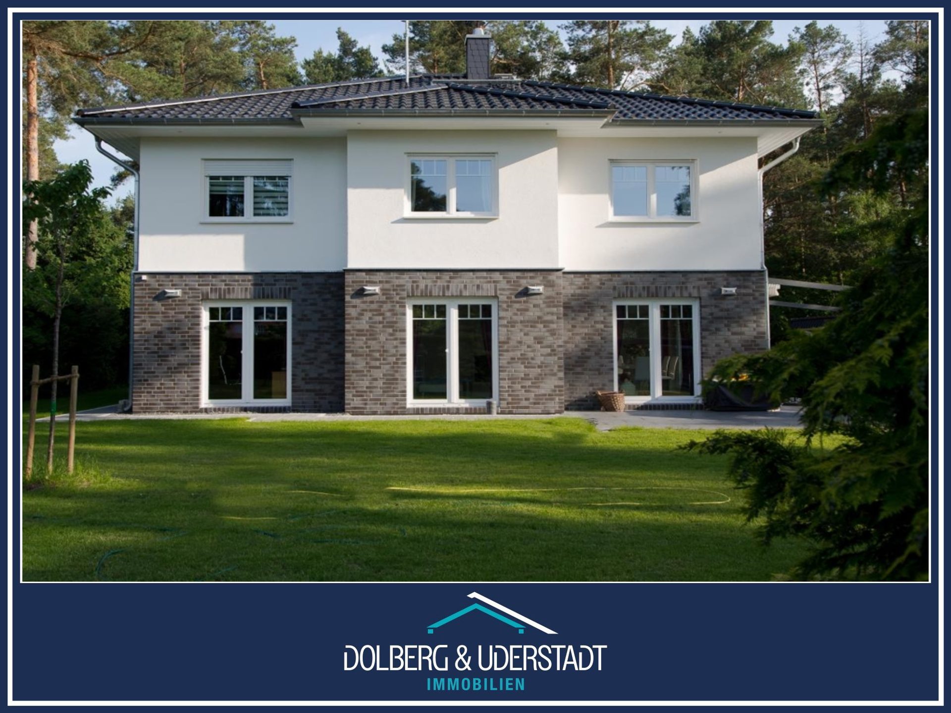 Immobilienangebot - Großhansdorf - Alle - Neubau KFW55-Villa auf 1207 m² Traumgrundstück in bester Lage von Großhansdorf !