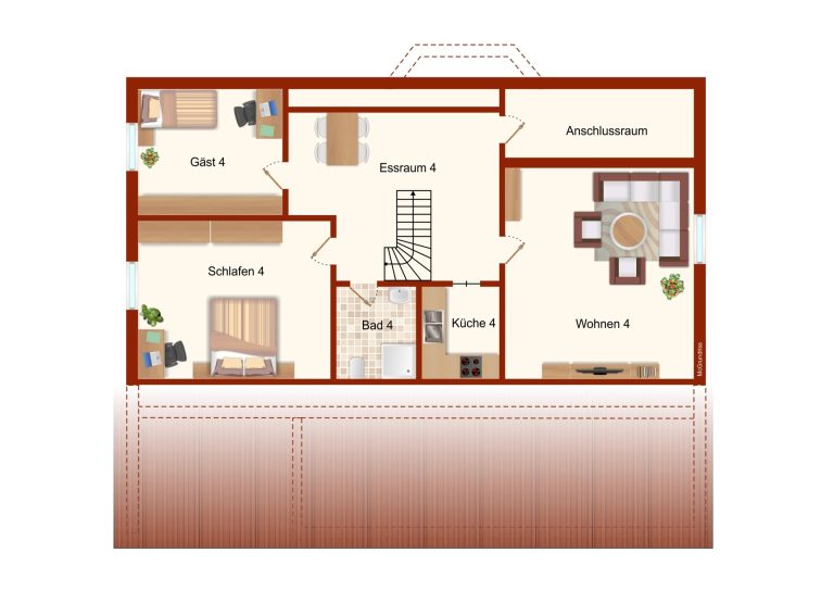 Immobilienangebot - Tellingstedt - Alle - Mehrfamilienhaus mit vier Wohneinheiten 
auf großem Grundstück in Tellingstedt