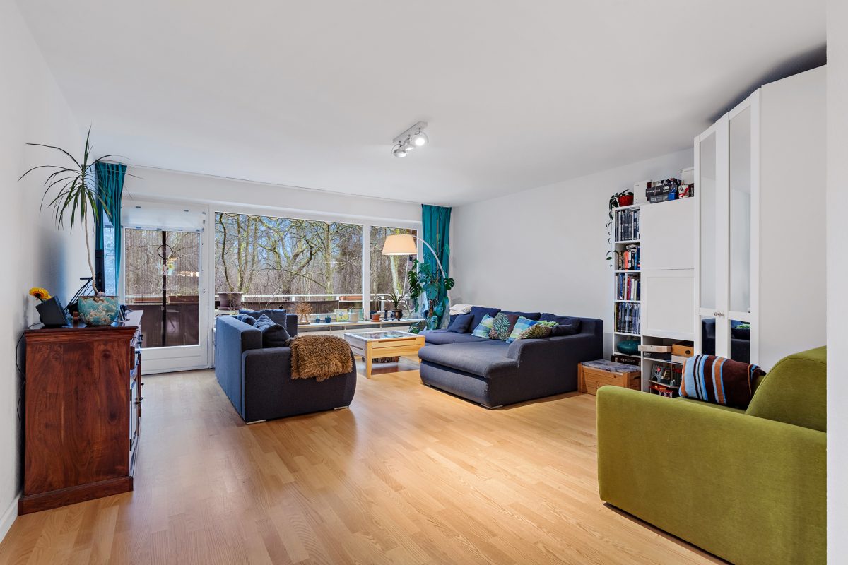 Immobilienangebot - Hamburg - Alle - Den Wald vor der Tür ! Vermietete 4-Zimmer-Wohnung mit Waldblick in beliebter Lage von HH-Rahlstedt