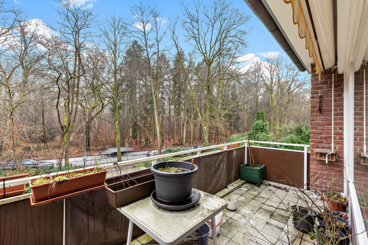 Immobilienangebot - Hamburg - Alle - Den Wald vor der Tür ! Vermietete 4-Zimmer-Wohnung mit Waldblick in beliebter Lage von HH-Rahlstedt