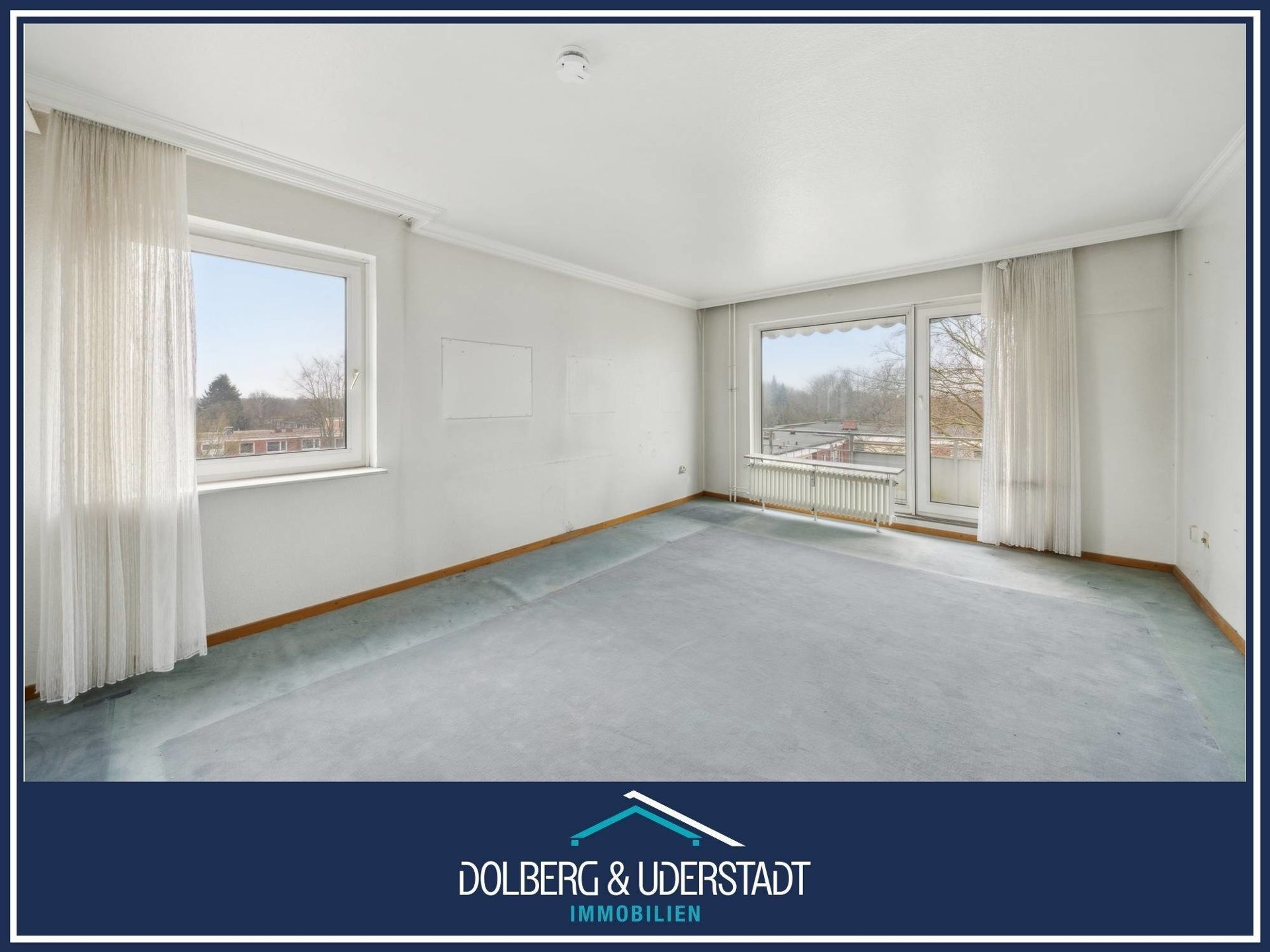 Immobilienangebot - Hamburg / Meiendorf - Alle - Renovierungsbedürftige 3-Zimmer Wohnung mit Aufzug in ruhiger und zentraler Lage von Meiendorf